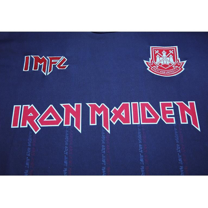 Retro 22/23 Iron Maiden X West Ham Navy Jersey