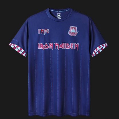 Retro 22/23 Iron Maiden X West Ham Navy Jersey