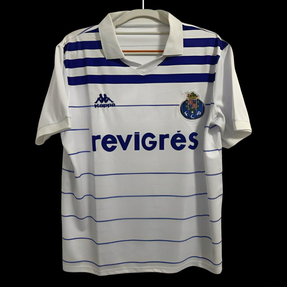 Retro 85/86 Porto Away White Jersey