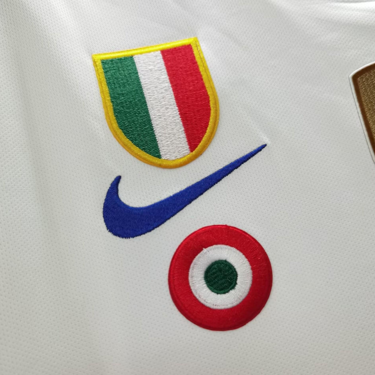 Retro 10/11 Inter Milan Away White Jersey With Full Patches