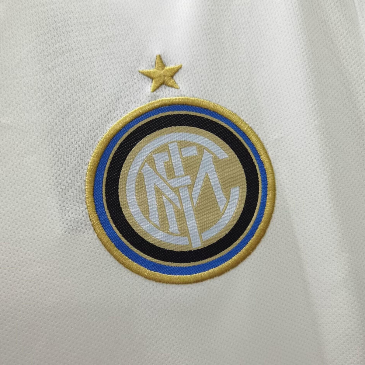 Retro 10/11 Inter Milan Away White Jersey With Full Patches