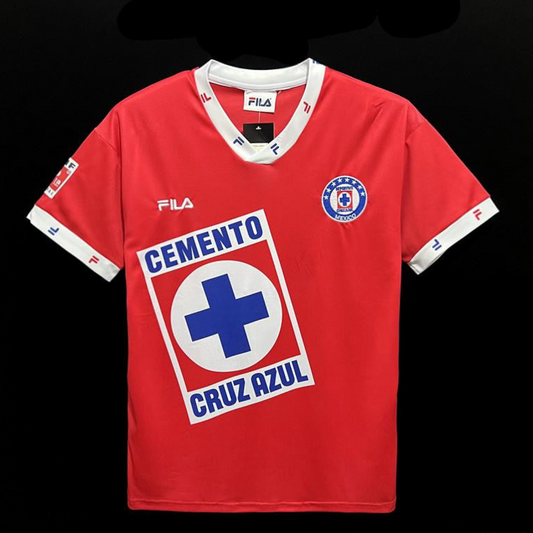 Retro 96/97 Cruz Azul Third Red Jersey