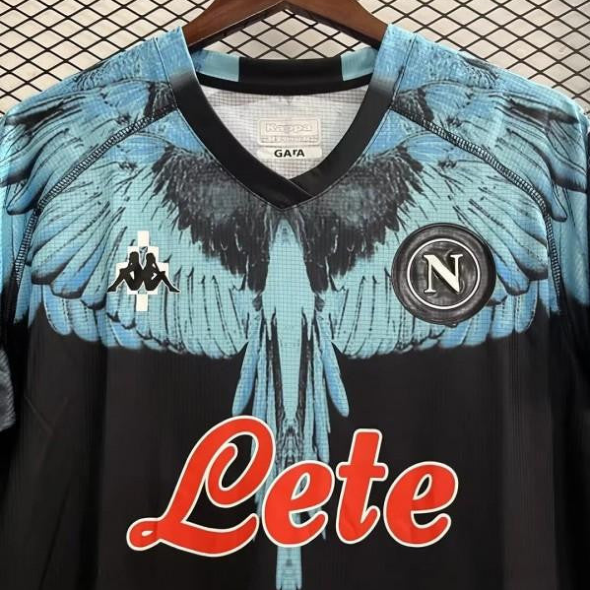 20/21 Kappa X Marcelo Burlon Napoli Black Jersey