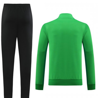2023 Nike Green Full Zipper Jacket +Pants