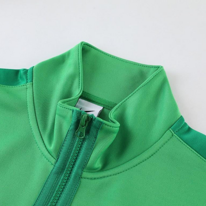 2023 Nike Green Full Zipper Jacket +Pants