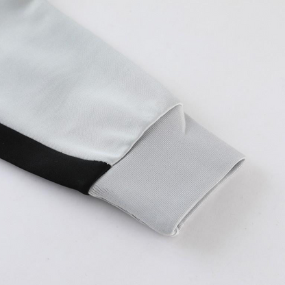 2023 Nike Grey Full Zipper  Jacket +Pants