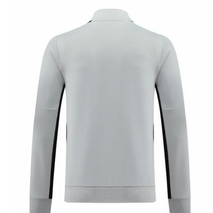 2023 Nike Grey Full Zipper  Jacket +Pants