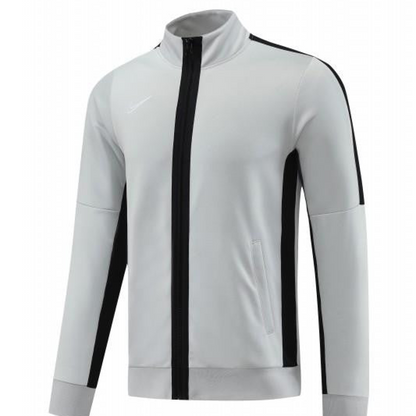 2023 Nike Grey Full Zipper  Jacket +Pants