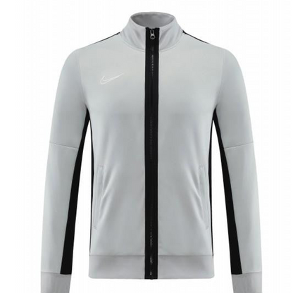 2023 Nike Grey Full Zipper  Jacket +Pants