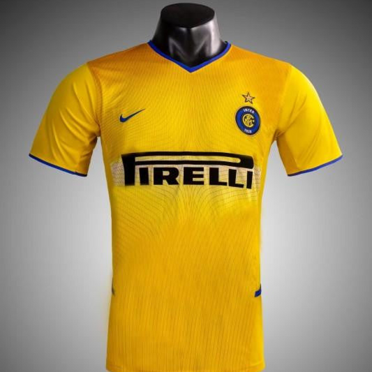 Retro 02/03 Inter Milan Third Yellow Jersey