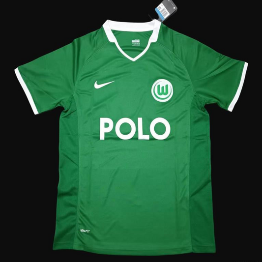 Retro 08/09 Wolfsburg Home Green Jersey