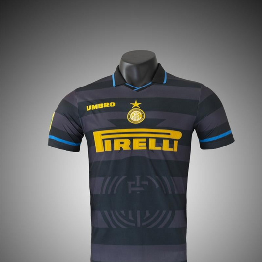 RETRO 97/98 Second Away Game Of Inter Milan Soccer Jersey