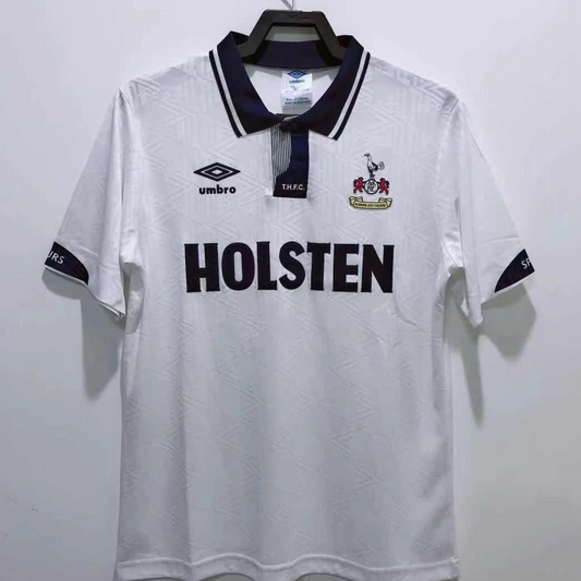 Retro 92/94 Tottenham Hotspur Home Soccer Jersey