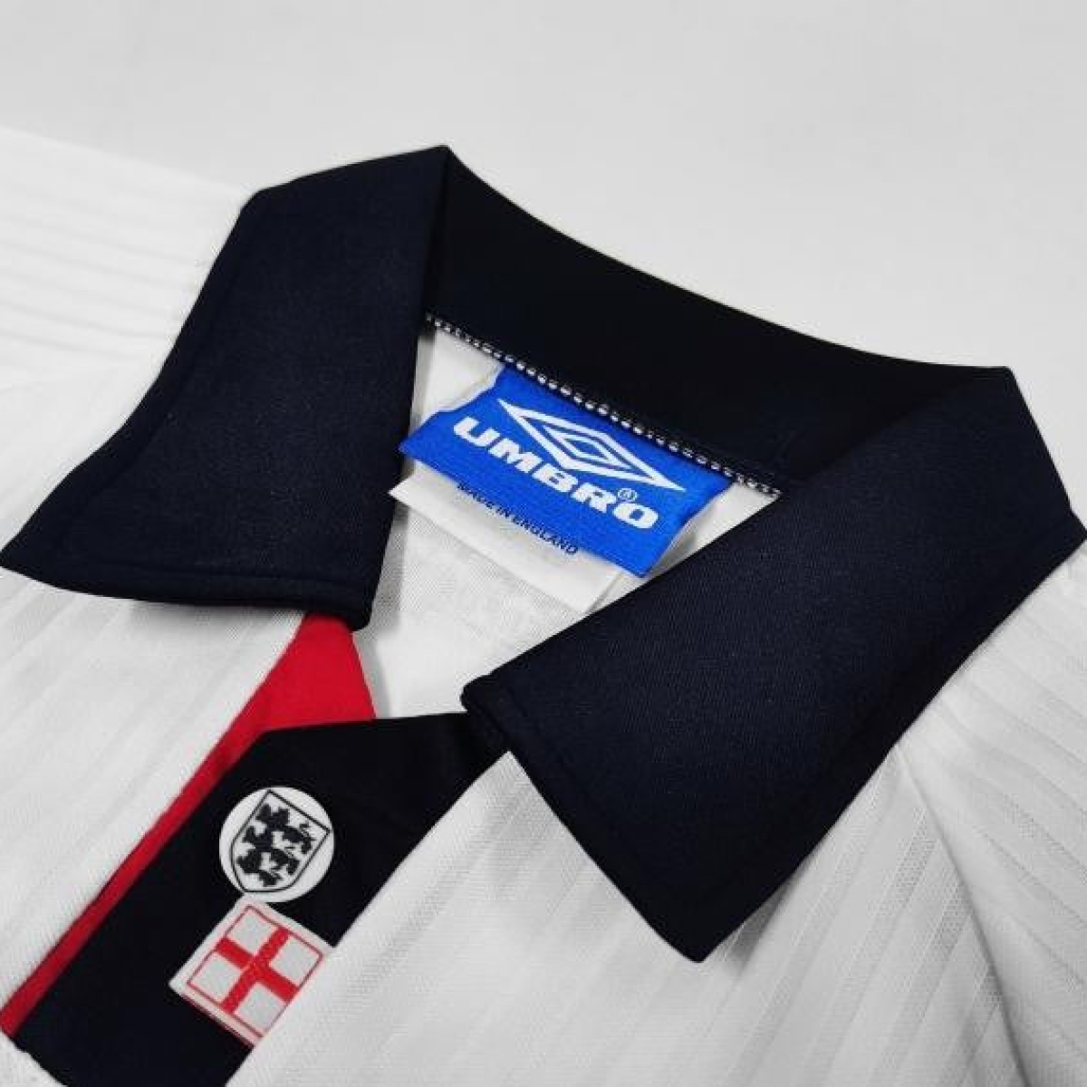 Retro Kids 1998 England Home Soccer Jersey