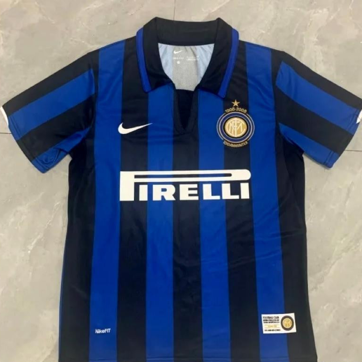 07 08 Inter Milan Home Soccer Jersey