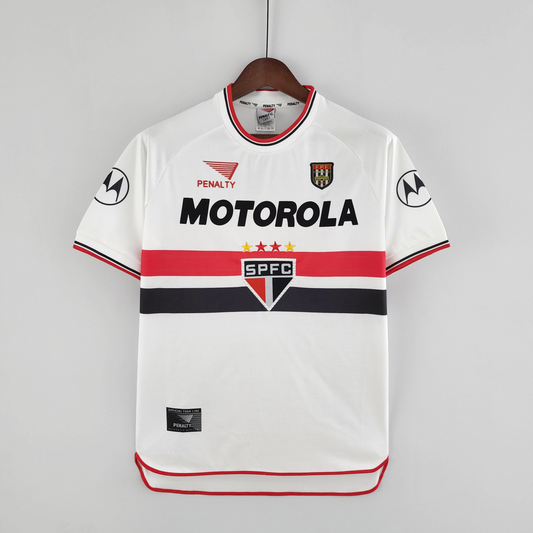 Retro Sao Paulo 2000 Home Soccer Jersey