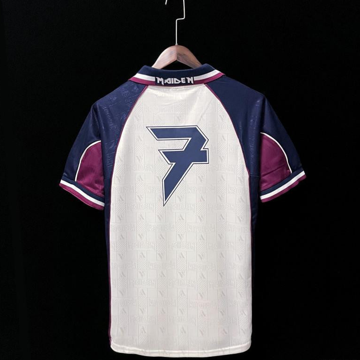 Retro 1999 West Ham Iron Maiden Away Soccer Jersey