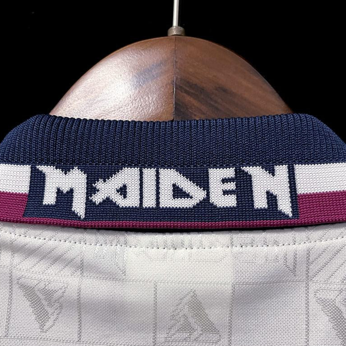 Retro 1999 West Ham Iron Maiden Away Soccer Jersey