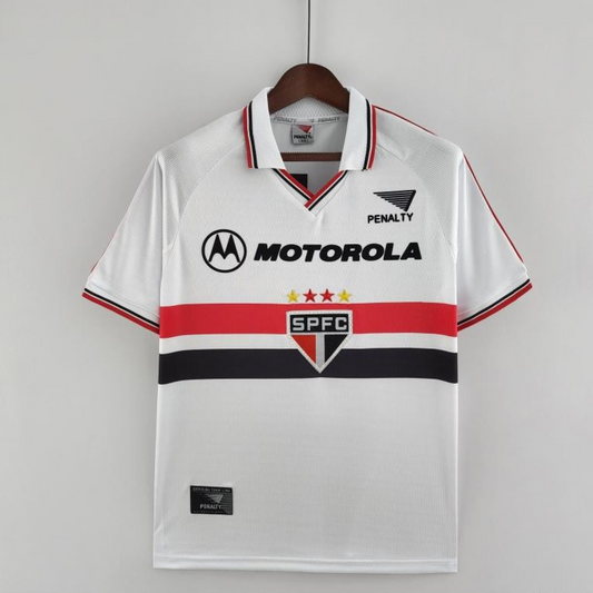 Retro Sao Paulo 1999 Home Soccer Jersey