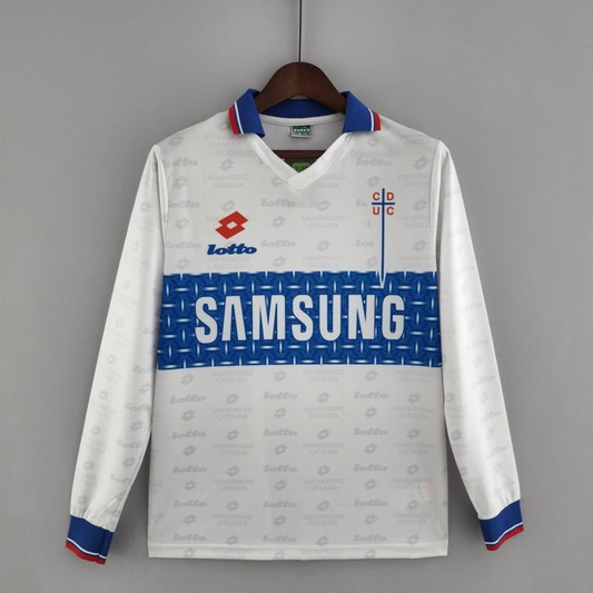 Retro 1996 Long Sleeve Deportivo Universidad Católica Third Away Soccer Jersey