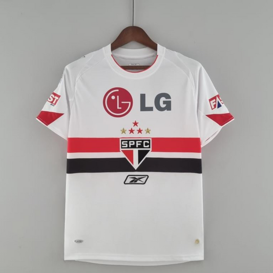 Retro Sao Paulo 2006 Home Soccer Jersey