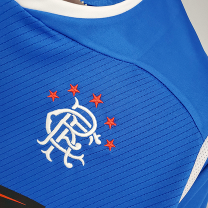 Retro Rangers 08/09 home Soccer Jersey