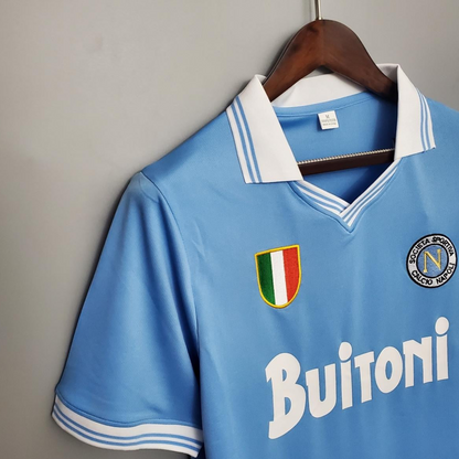 Retro Napoli 86/87 home Soccer Jersey