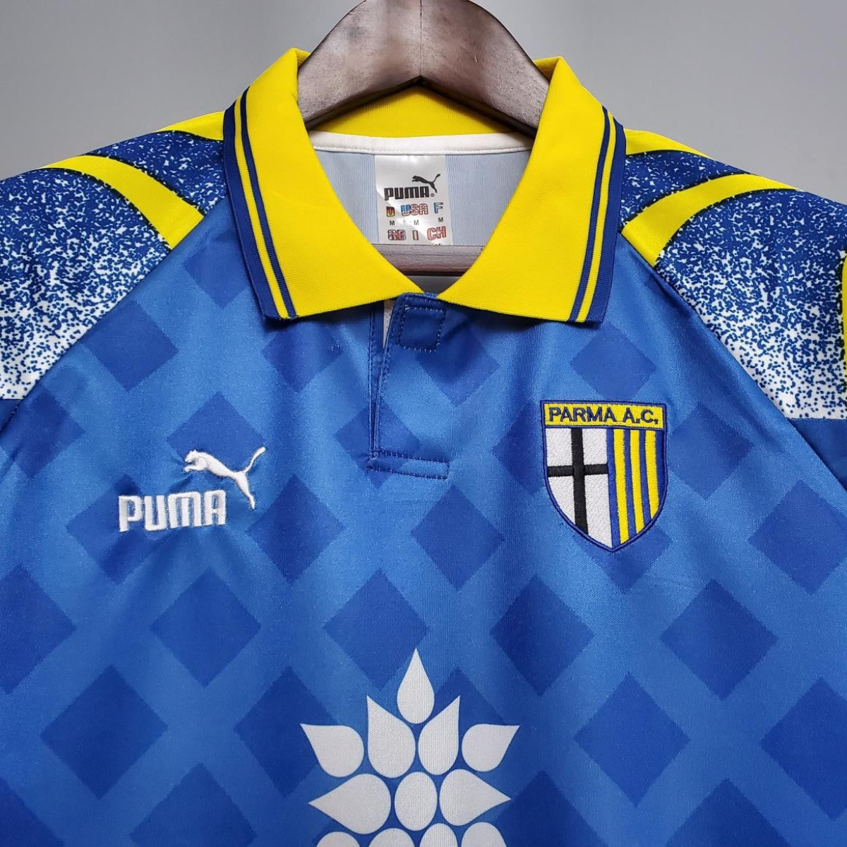 Retro Parma 95/97 Blue Soccer Jersey