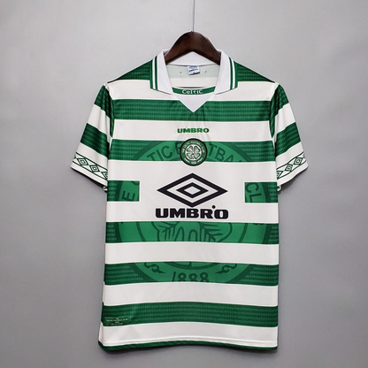 Retro 98/99 Celtic home Soccer Jersey