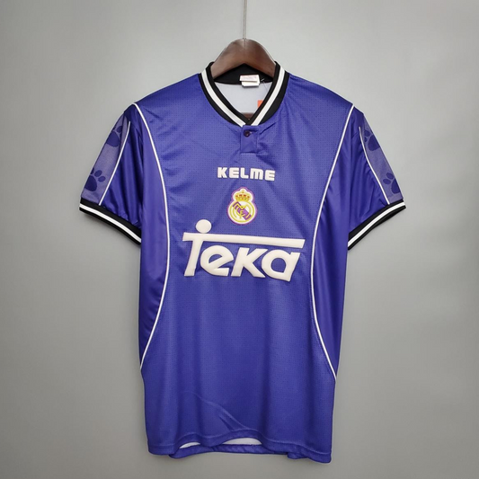 Retro Real Madrid 97/98 away Soccer Jersey