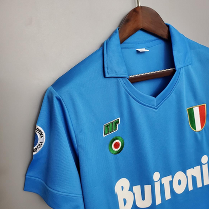 Retro Napoli 87/88 home Soccer Jersey