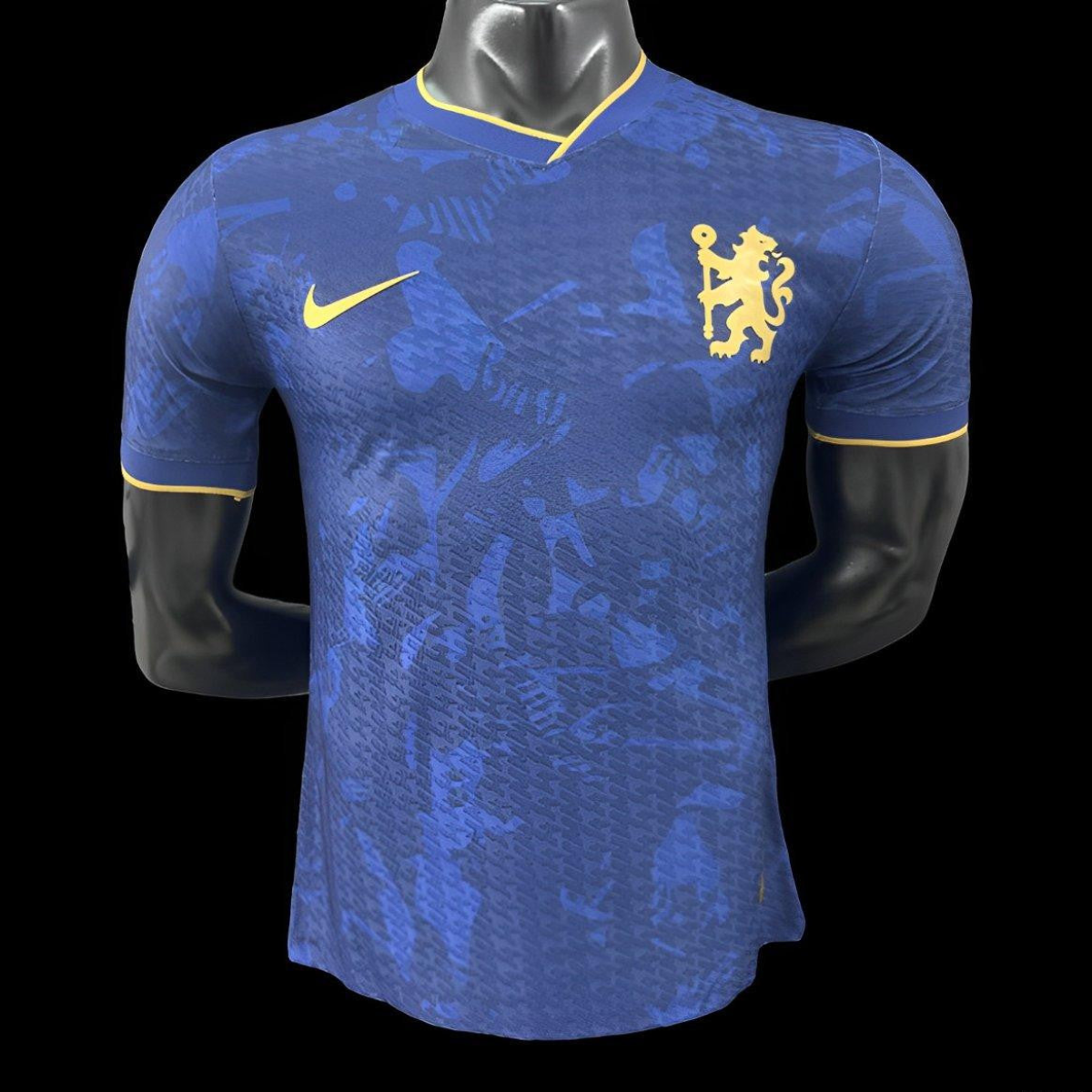 Player Version 25/26 Chelsea Blue with Yellow Accents Jersey