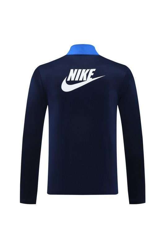 2024 NIKE Navy/Blue Full Zipper Jacket +Long Pants